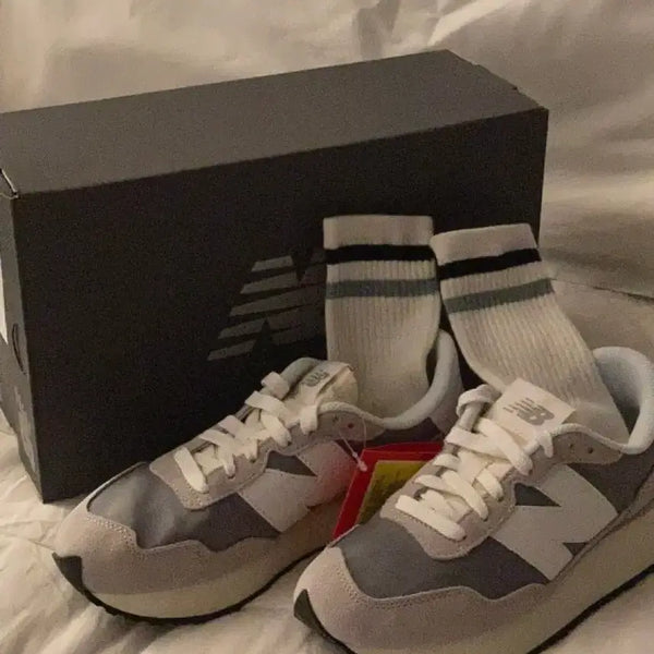 [BUNJANG] New Balance 237 Grey Sneakers / 새상품) 뉴발란스 237 그레이 220