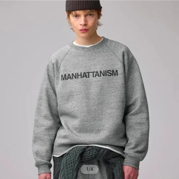 [BUNJANG] Engineered Garments Crewneck Sweatshirt Grey L / gu 엔가 엔지니어드 가먼츠 맨투맨 그레이 L