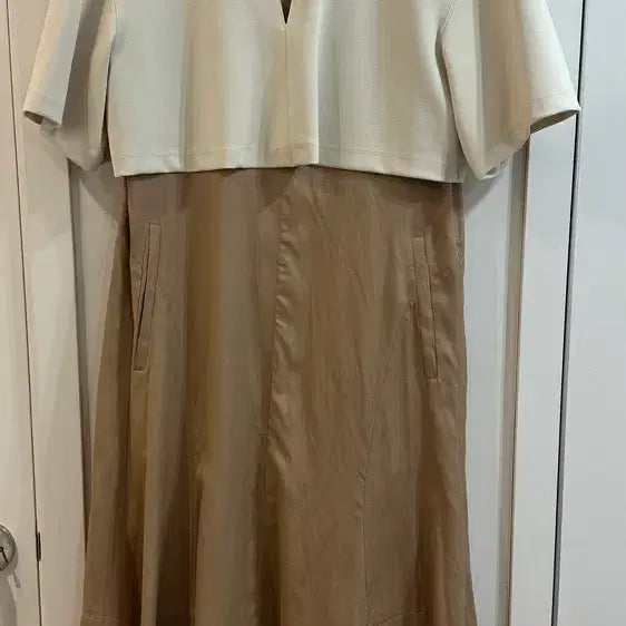 [BUNJANG] System Cardigan Layered Dress / 시스템 가디건 레이어드 원피스