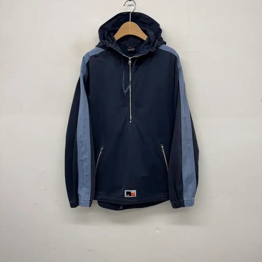 [BUNJANG] Nike 00s Cotton Pullover Anorak Jacket / 00s 나이키 코튼 풀오버 아노락 자켓