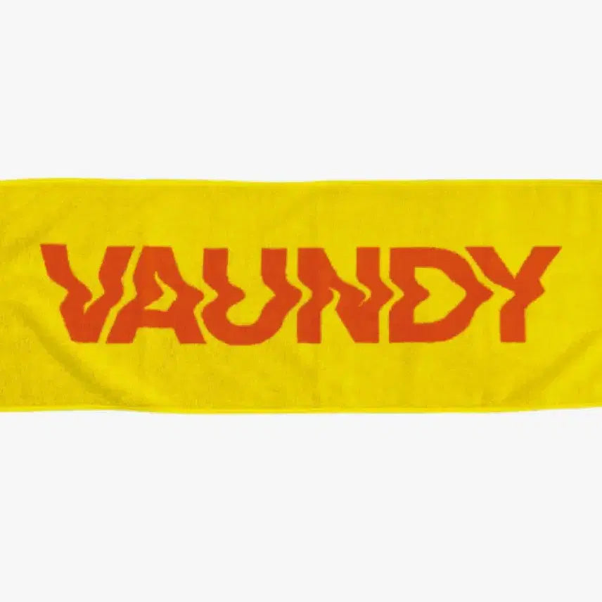 [BUNJANG] Boundy Yellow Jacquard Towel / 바운디 옐로우 자카드 타올(새상품)