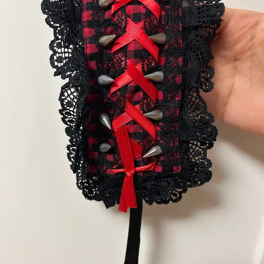 [BUNJANG] Goth Punk Style Headdress / 고스 펑크룩 헤도레 머리장식