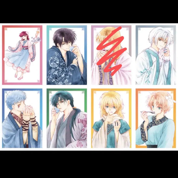 [BUNJANG] Dawn Blossom Collaboration Cafe Postcard Goods Set / 새벽의연화 콜라보 카페 엽서 포스트 카드 굿즈 세트