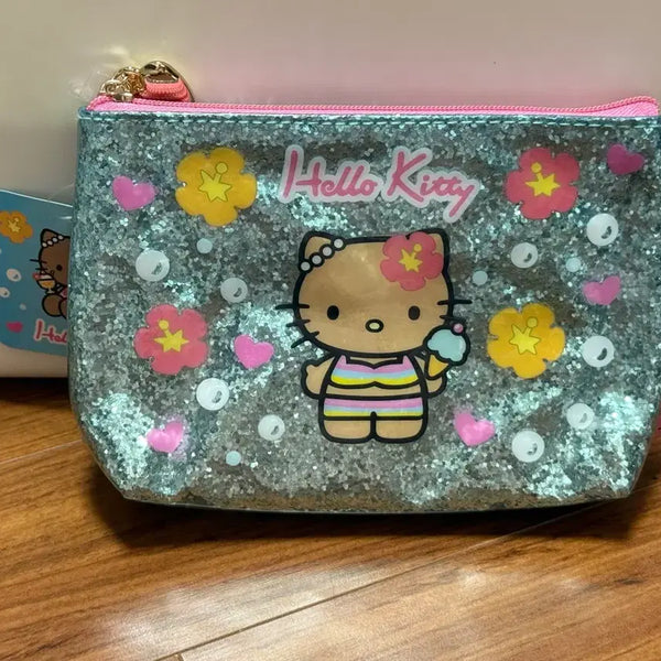 [BUNJANG] Hello Kitty Tanning Kitty Pouch / 일본 정품 헬로키티 파우치 태닝키티