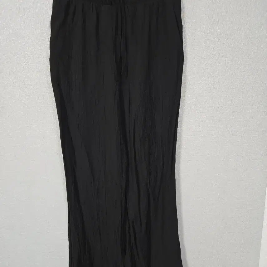 [BUNJANG] Rayon Banding Wider Pants (Size 66) / 레이온 밴딩 와이더 팬츠 66