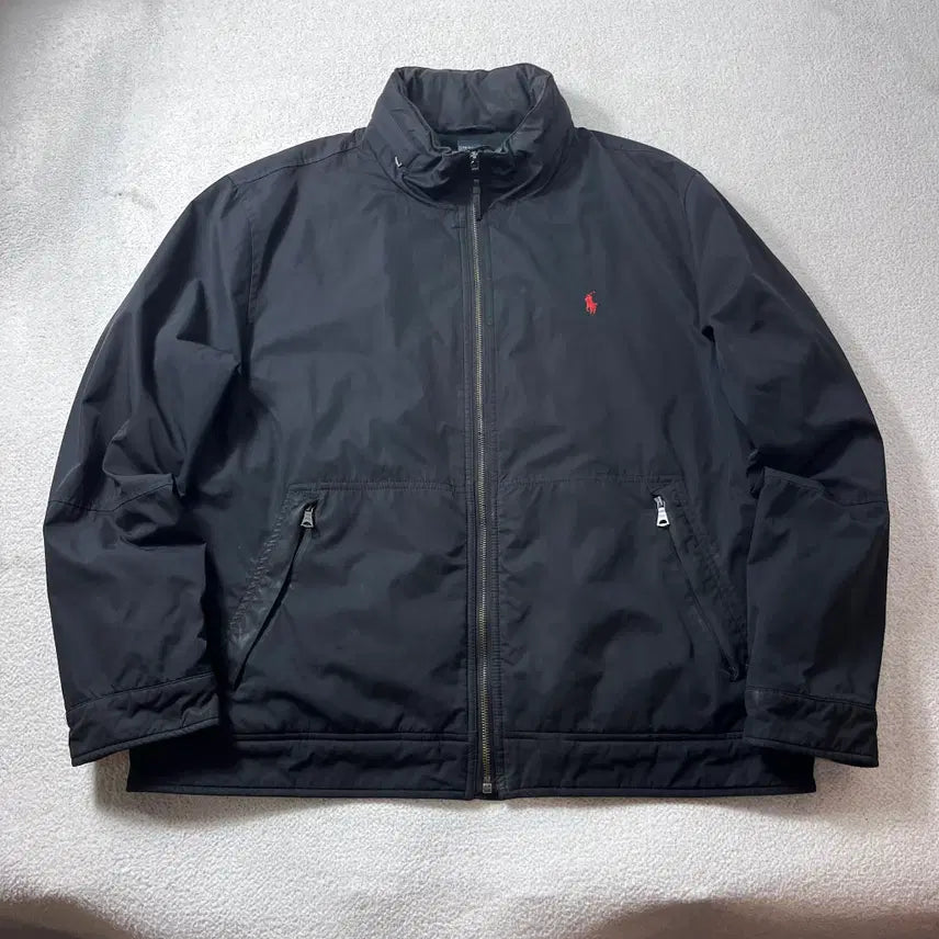 [BUNJANG] Polo Ralph Lauren Poly Shell Ferry Jacket Black XL / 105 폴로랄프로렌 폴리쉘 페리 블랙 자켓 #598