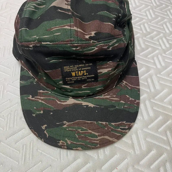 [BUNJANG] WTAPS Tiger Camo Camp Cap / 더블탭스 WTAPS 타이거카모 캠프캡(171MYDT-HT05)