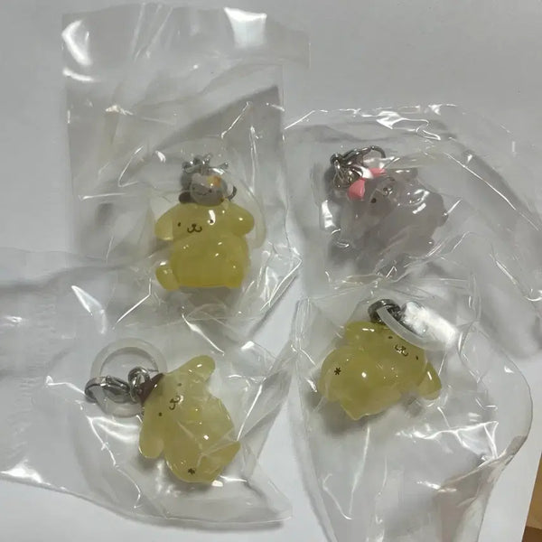[BUNJANG] Pompompurin & Muffin Keychain Set / 폼폼푸린 메지루시 머핀이 키링