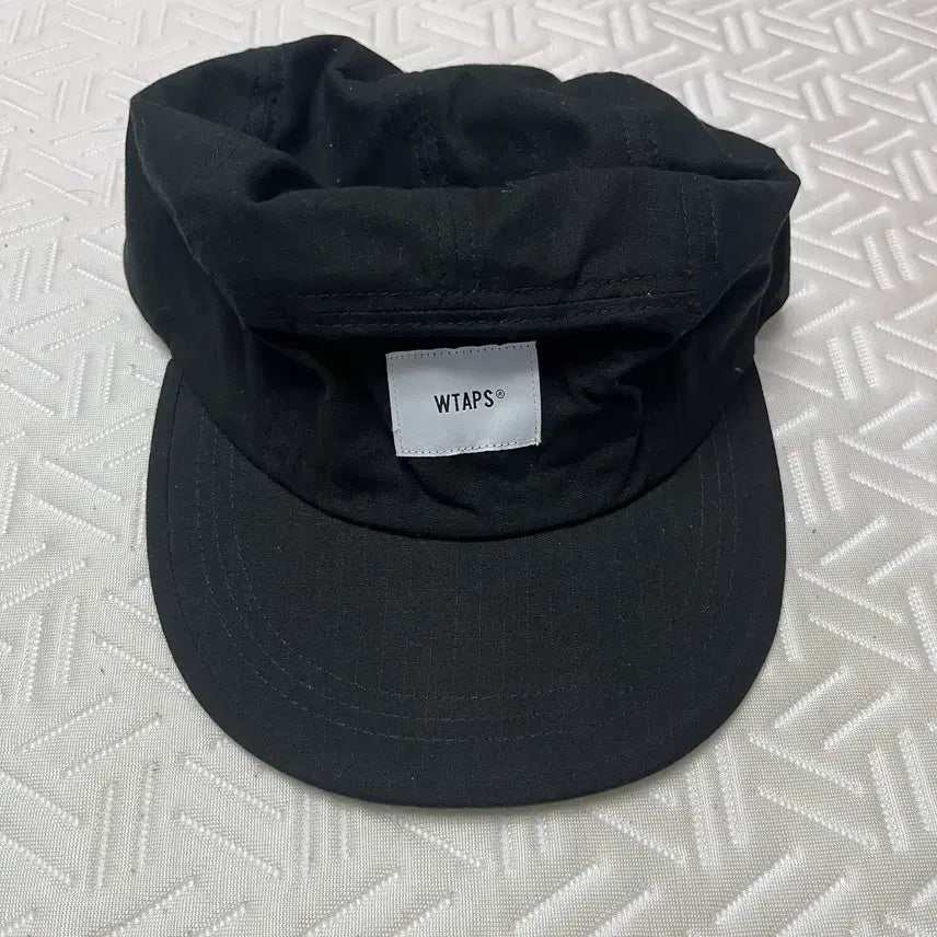 [BUNJANG] WTAPS Black Camp Cap (182HCDT-HT02) / 더블탭스 WTAPS 블랙 캠프캡(182HCDT-HT02)
