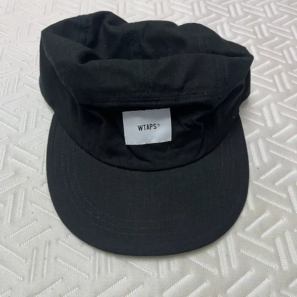 [BUNJANG] WTAPS Black Camp Cap (182HCDT-HT02) / 더블탭스 WTAPS 블랙 캠프캡(182HCDT-HT02)
