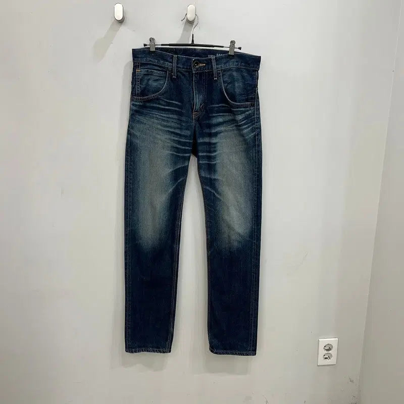 [BUNJANG] Edwin Cat Washing Denim Pants R4593 / 에드윈 캣워싱 데님팬츠 r4593