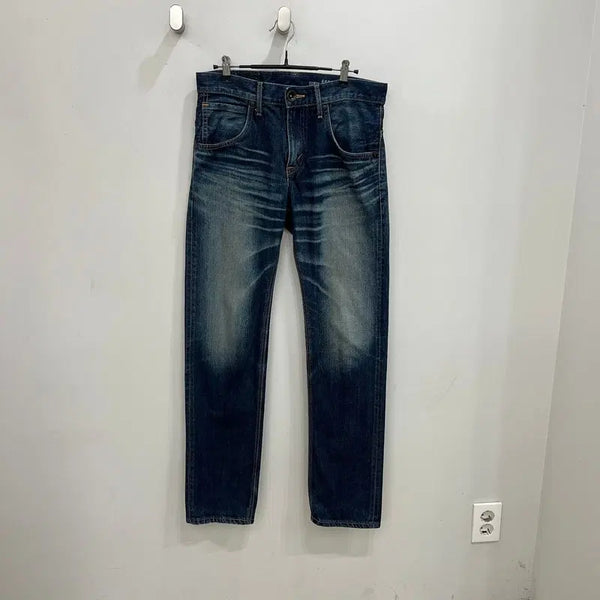[BUNJANG] Edwin Cat Washing Denim Pants R4593 / 에드윈 캣워싱 데님팬츠 r4593