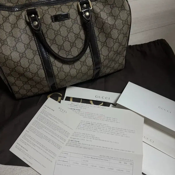 [BUNJANG] Gucci Boston Bag / 구찌 보스턴백