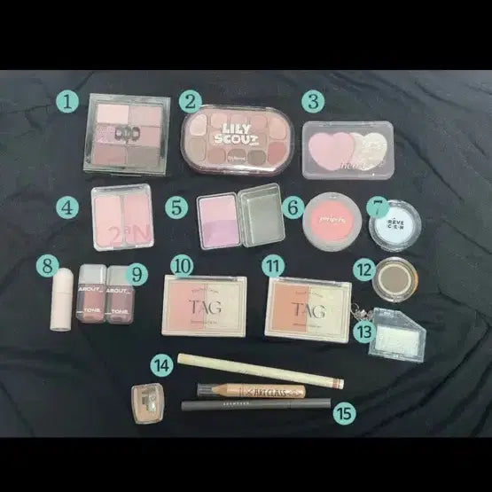 [BUNJANG] Gently Used Cool Tone Makeup Collection - Eyeshadows & Blushes / 거의 안쓴 색조들 팝니다