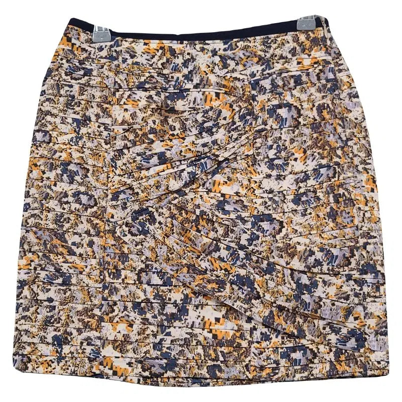 [BUNJANG] SJSJ Polyester Floral Mini Skirt (Size 61-90) / SJSJ 한섬 플라워 미니스커트 61-90
