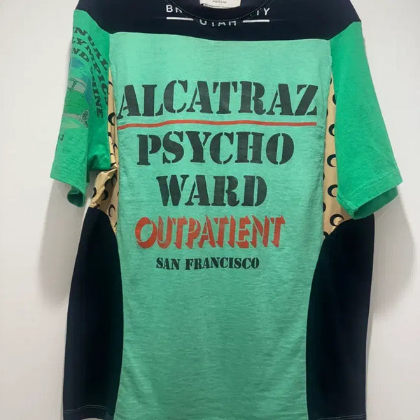[BUNJANG] Maison Margiela Patchwork Retro Graphic T-Shirt / 마린세르 패치워크 레트로 그래픽 반팔 티셔츠