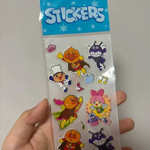 [BUNJANG] Anpanman Vintage Sticker / 호빵맨 고전 스티커