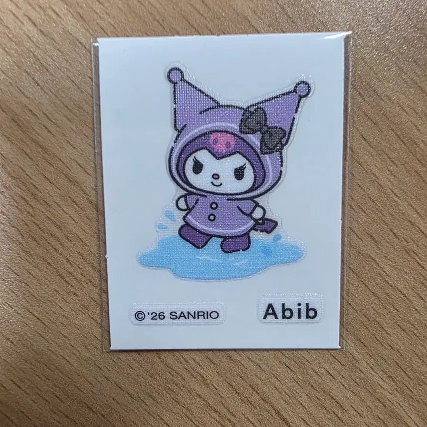 [BUNJANG] Sanrio Kuromi Sticker Pack / 올리브영 아비브 한정 산리오 띠부씰 쿠로미 opp처리완