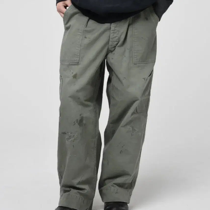 [BUNJANG] BOWWOW REPAIRED USAF Mechanic Pants 25AW / 바우와우 BOWWOW REPAIRED USAF MECHANIC PANTS 25AW