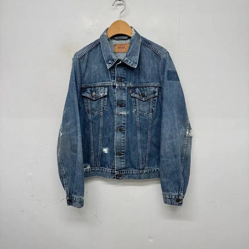 [BUNJANG] Vintage Levi's Washed Denim Trucker Jacket / 빈티지 리바이스 청자켓 워싱 데님 자켓