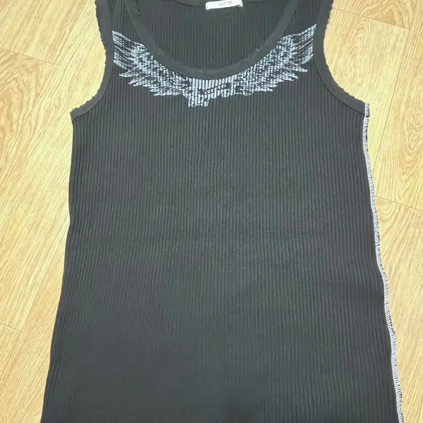 [BUNJANG] Recito Ribbed Tank Top / 레씨토 나시