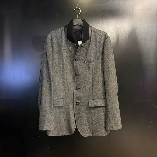 [BUNJANG] Solid Homme Mandarin Collar Jacket / 솔리드옴므 차이나카라 자켓