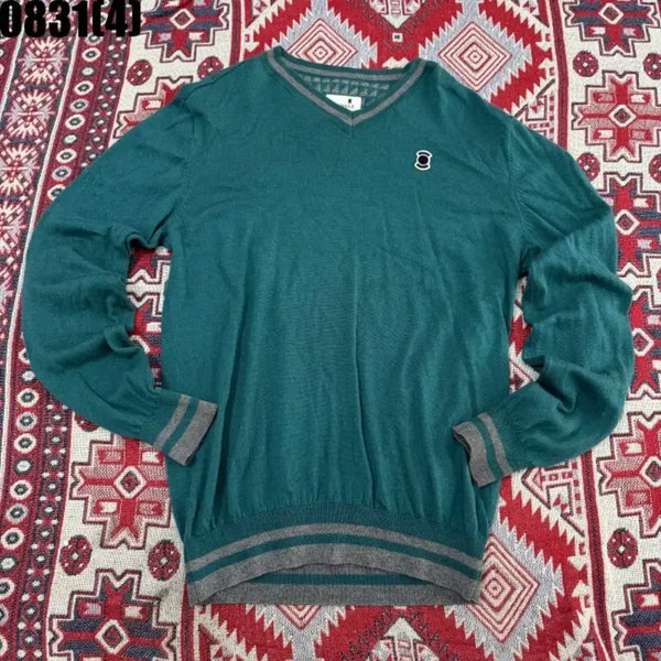 [BUNJANG] W.ANGLE Knit Long Sleeve Green / W.ANGLE 니트 긴팔 그린