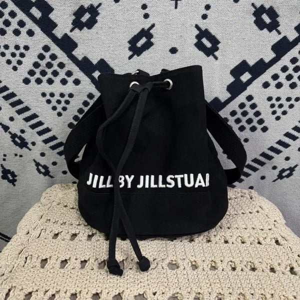 [BUNJANG] Jill Stuart Drawstring Tote Shoulder Bag / [F] 질스튜어트 복조리 토트백 숄더백 가방