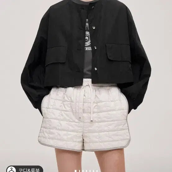 [BUNJANG] System Dolman Sleeve Crop Jumper (Black) / [시스템] 돌먼 슬리브 크롭 점퍼(블랙)