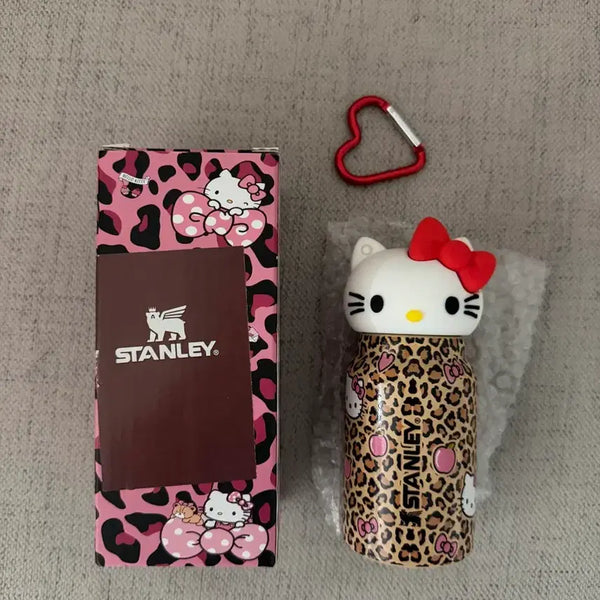 [BUNJANG] Stanley x Hello Kitty Leopard Tumbler Keyring / 스탠리 X 헬로키티 레오파드 텀블러 키링