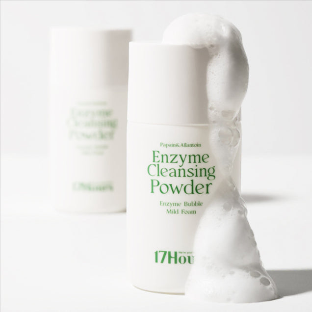 [BUNJANG] 17Hours Enzyme Cleansing Powder 60g / 60g [ 17아워즈 ] 엔자임 클렌징 파우더 클렌징폼 폼클렌징 스킨케어