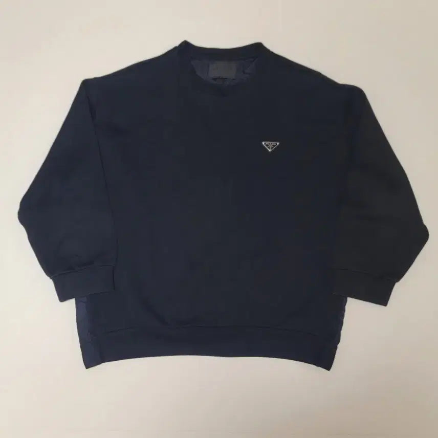[BUNJANG] Prada Technical Triangle Logo Sweatshirt XL / [정품] 프라다 테크니컬 삼각로고 맨투맨 XL