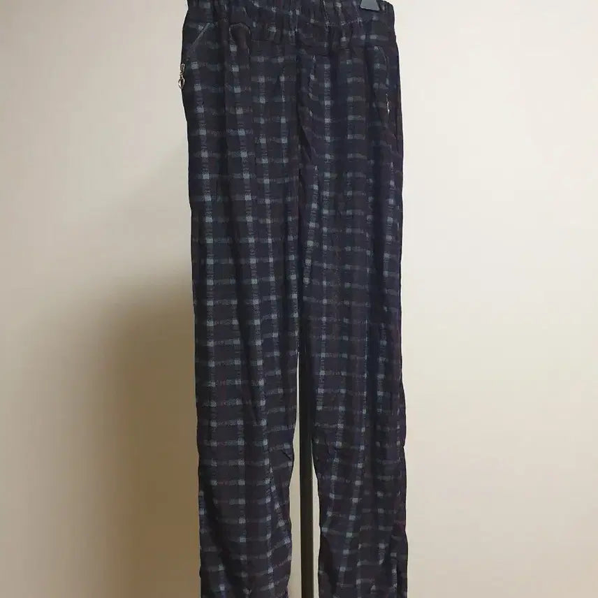 [BUNJANG] Women's Checkered Pattern Pants XXXL / (새상품)체크 패턴 여성 바지 XXXL