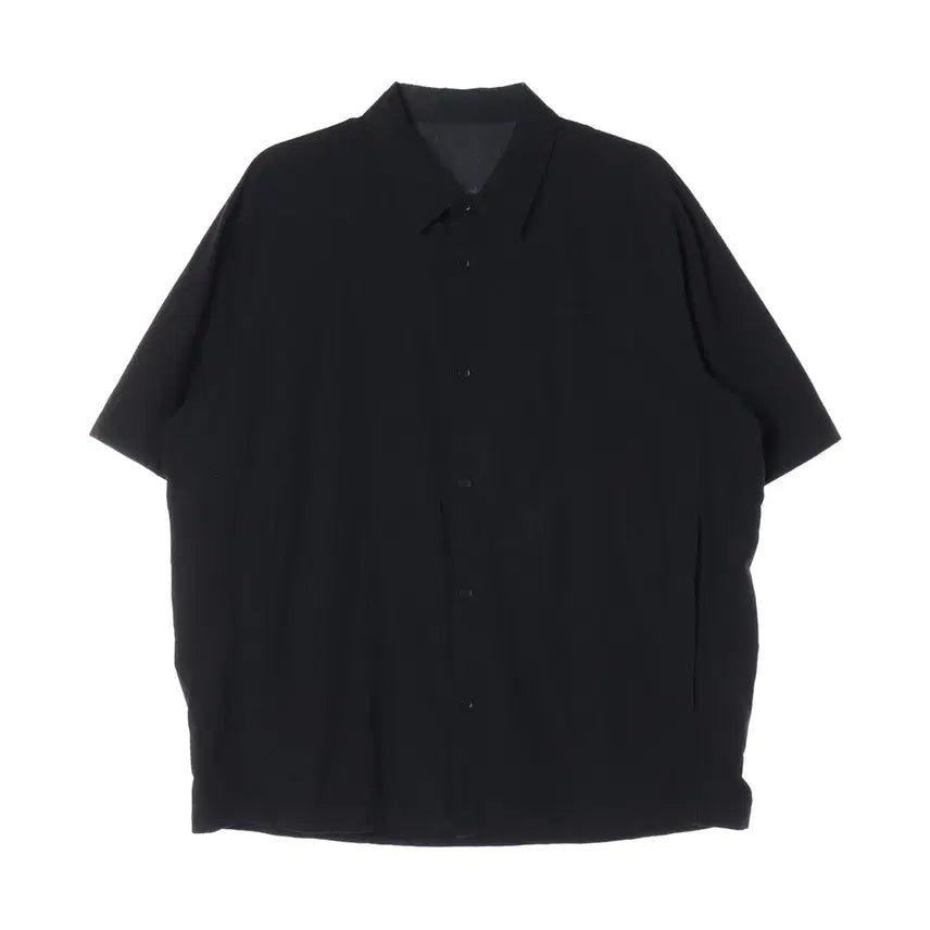 [BUNJANG] Lacoste Outer-Type Short Sleeve Shirt / 라코스테 아우터형 반팔 셔츠