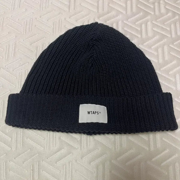 [BUNJANG] WTAPS Beanie Navy / 더블탭스 WTAPS 비니(191MADT-HT02), 네이비