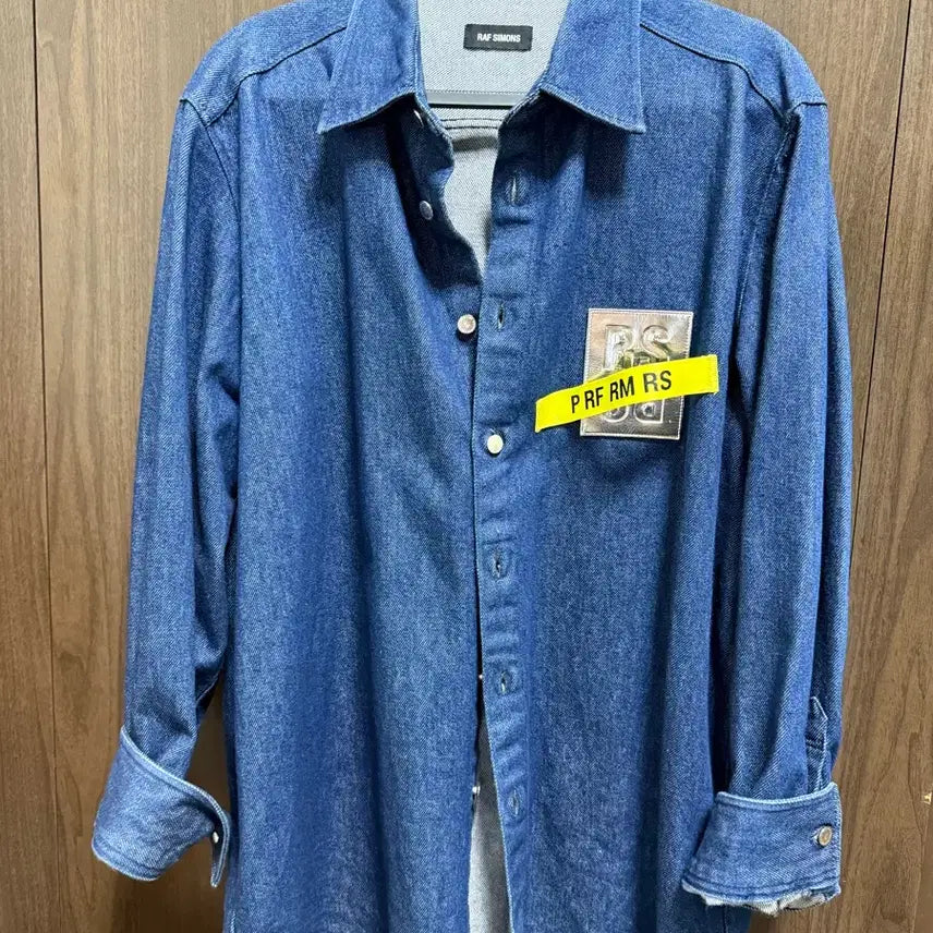 [BUNJANG] Raf Simons Oversized Denim Shirt / 라프시몬스 캐리오버 데님셔츠 판매