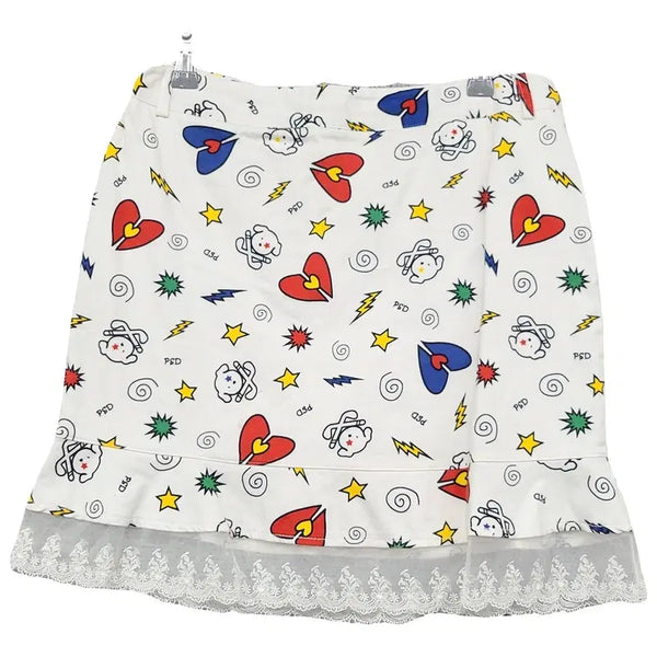 [BUNJANG] Passardi White Golf Skirt / 파사르디 화이트 골프 스커트 70-97