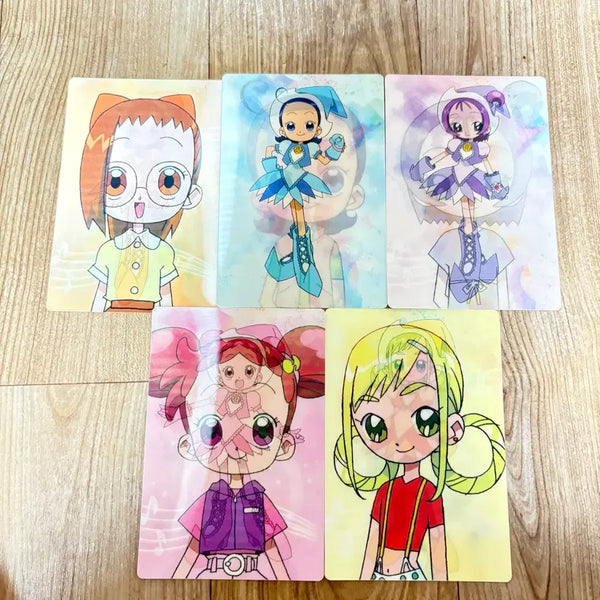 [BUNJANG] Magical Doremi Lenticular Postcard Set (5 Types) / 꼬마마법사 레미 렌티큘러 엽서 5종