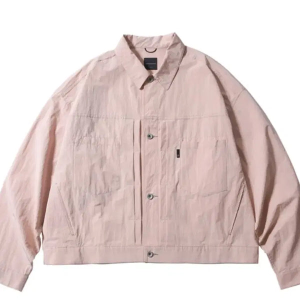 [BUNJANG] Moif Trucker Blouson Pink / [2] 모이프 트러커 블루종 핑크
