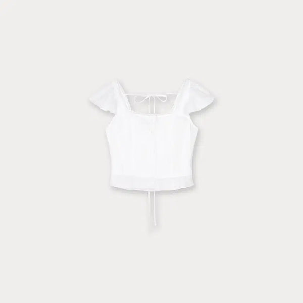 [BUNJANG] Ont Lace Line Blouse / 온트 레이스 라인 블라우스