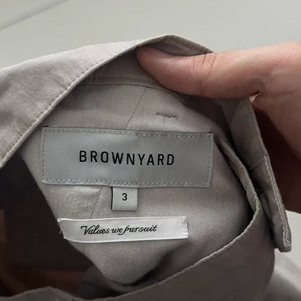[BUNJANG] Brown Yak Cotton Pants Beige Size 30 / 브라운야드 코튼 팬츠 베이지 30