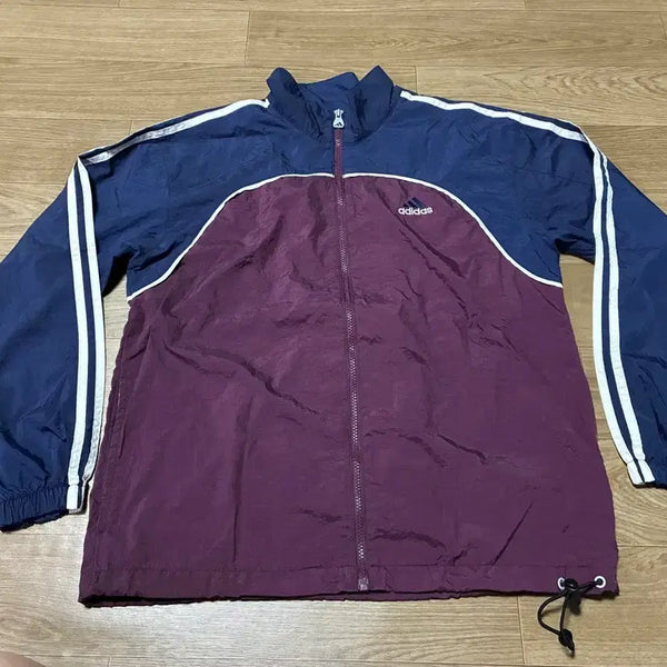 [BUNJANG] Adidas 90s Woven Windbreaker Jacket / S/100) 90s) 올드 아디다스 우븐 바람막이 자켓
