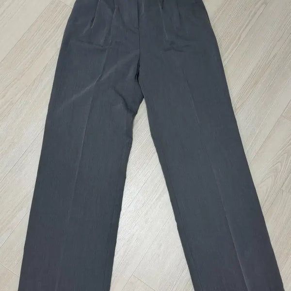 [BUNJANG] Marimarket Charcoal Slacks / 마리마켓 차콜 슬랙스