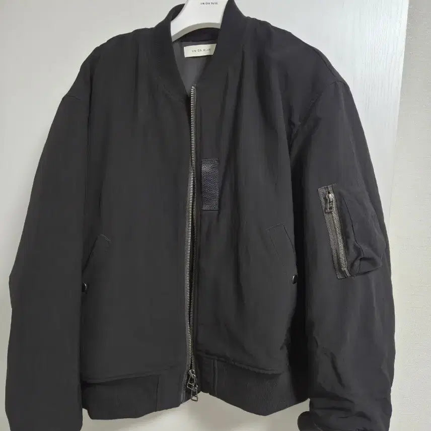 [BUNJANG] Union Blue MIL MA-1 Jacket Black / XL) 유니온블루 MIL MA-1 JACKET 블랙