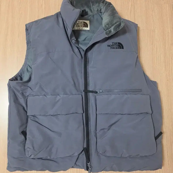 [BUNJANG] The North Face Grey Padded Vest 115 / 노스페이스 온볼 패딩 조끼 그레이 115