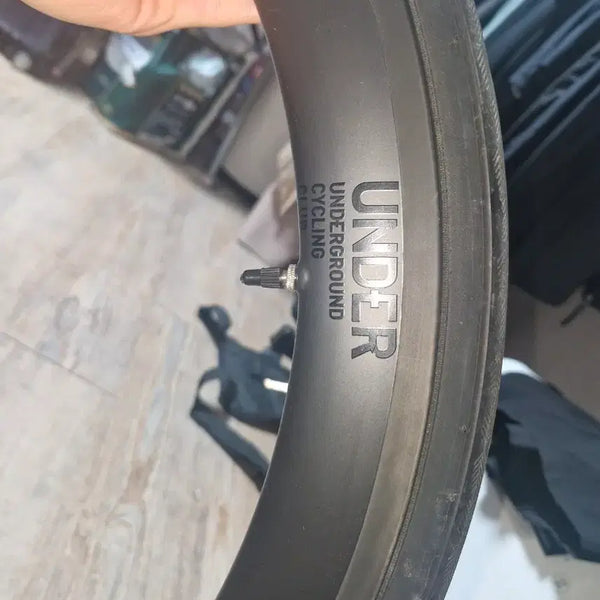 [BUNJANG] Unknown Cycling Tri-Spoke Wheelset (Front & Rear) / 언노운 삼발이 앞뒤 바퀴 판매