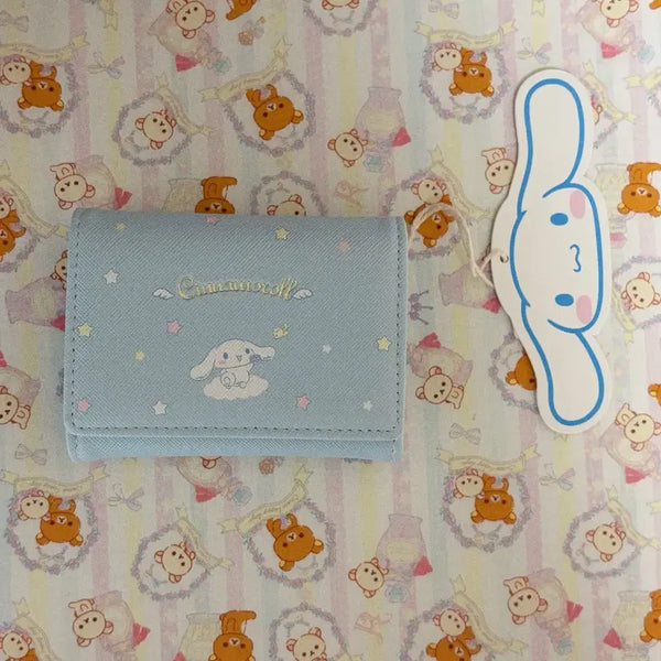 [BUNJANG] Sanrio Cinnamoroll Bifold Wallet / 산리오 시나모롤 반지갑