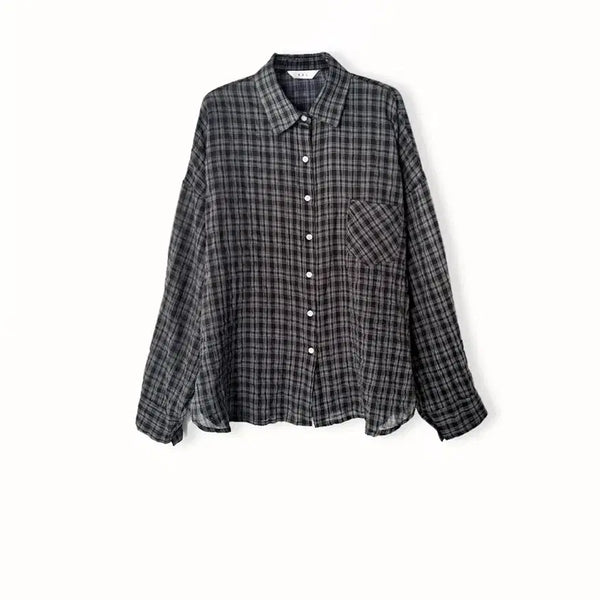 [BUNJANG] Many Many Mode Checkered Shirt / 매니매니모드 체크 셔츠