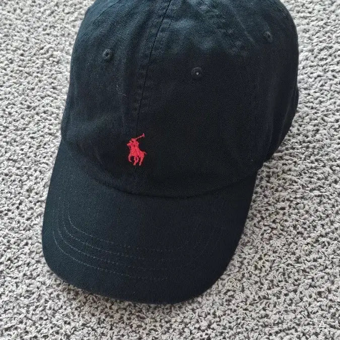 [BUNJANG] Polo Ralph Lauren Black Ball Cap / 폴로 랄프로렌 블랙 볼캡
