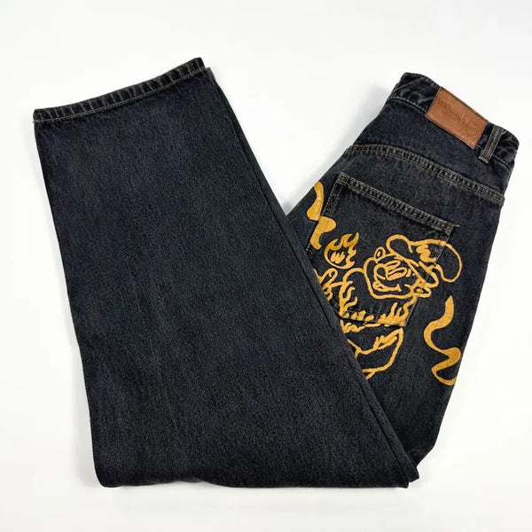 [BUNJANG] Wecanders Dwarf Black Indigo Denim Pants (M) / (M) 위캔더스 드워프 흑청 데님팬츠